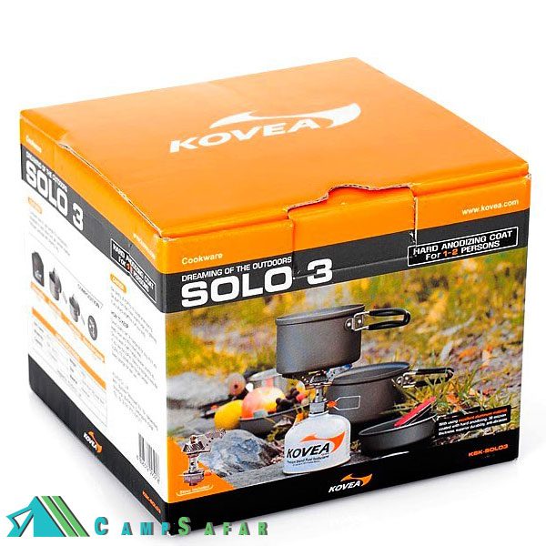 ست غذاخوری کوهنوردی Kovea Solo 3 کووا