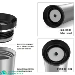 ماگ ترموس THERMOS مدل SIPP 470ml اورجینال استیل ضد زنگ
