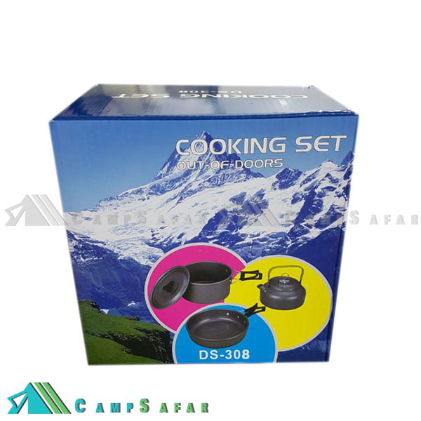ست غذاخوری کوهنوردی Cooking Set DS308 B