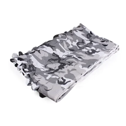 تور استتار ارتشی برفی کد AR205 - پارچه استتار آفرودی