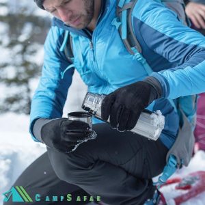 شلوار کوهنوردی کچوا QUECHUA مدل SH500 X-WARM مردانه زمستانه
