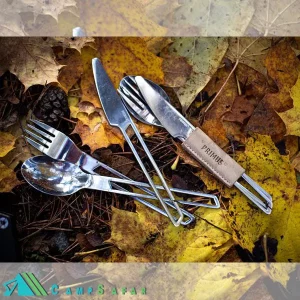 قاشق چنگال چاقو کوهنوردی پریموس مدل CampFire Cutlery