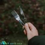 قاشق چنگال چاقو کوهنوردی پریموس مدل CampFire Cutlery