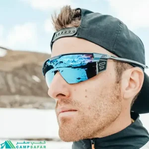 عینک کوهنوردی جولبو JULBO مدل ULTIMATE COVER لنز REACTIVE 2-4 - تخصصی کوهنوردی با محافظ بینی و فتوکرومیک - اورجینال فرانسوی