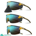 عینک کوهنوردی جولبو JULBO مدل ULTIMATE COVER لنز REACTIVE 2-4 - تخصصی کوهنوردی با محافظ بینی و فتوکرومیک - اورجینال فرانسوی