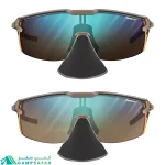 عینک کوهنوردی جولبو JULBO مدل ULTIMATE COVER لنز REACTIVE 2-4 - تخصصی کوهنوردی با محافظ بینی و فتوکرومیک - اورجینال فرانسوی