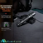 چراغ قوه فنیکس FENIX مدل PD35R - شارژی 1700 لومن