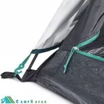 چادر کوهنوردی دو نفره کچوا QUECHUA مدل MH100 FRESH & BLACK