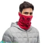 اسکارف کوهنوردی باف BUFF مدل NEW CASHMERE RED - دستمال سر کوهنوردی اسپانیایی