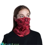 اسکارف کوهنوردی باف BUFF مدل NEW CASHMERE RED - دستمال سر کوهنوردی اسپانیایی