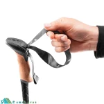 عصای کوهنوردی لکی LEKI مدل BLACK SERIES CARBON - باتوم کلیپسی آلمانی اورجینال