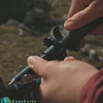 عصای کوهنوردی لکی LEKI مدل BLACK SERIES CARBON - باتوم کلیپسی آلمانی اورجینال