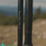 عصای کوهنوردی لکی LEKI مدل BLACK SERIES CARBON - باتوم کلیپسی آلمانی اورجینال