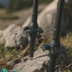 عصای کوهنوردی لکی LEKI مدل BLACK SERIES CARBON - باتوم کلیپسی آلمانی اورجینال