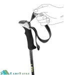 عصای کوهنوردی لکی LEKI مدل KHUMBU LITE PRO - باتوم کلیپسی آلمانی اورجینال