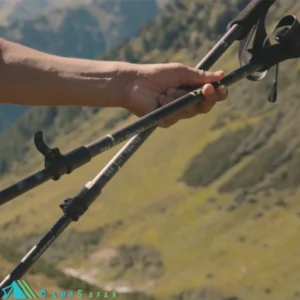 عصای کوهنوردی لکی LEKI مدل KHUMBU LITE PRO - باتوم کلیپسی آلمانی اورجینال