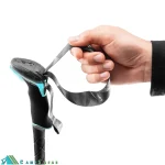 عصای کوهنوردی لکی LEKI مدل MAKALU LITE AS - باتوم کلیپسی آلمانی اورجینال