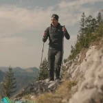 عصای کوهنوردی لکی LEKI مدل MAKALU LITE AS - باتوم کلیپسی آلمانی اورجینال