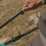 عصای کوهنوردی لکی LEKI مدل MAKALU LITE AS - باتوم کلیپسی آلمانی اورجینال