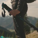 عصای کوهنوردی لکی LEKI مدل MAKALU LITE AS - باتوم کلیپسی آلمانی اورجینال