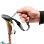 عصای کوهنوردی لکی LEKI مدل SHERPA کد 65220282 - باتوم کلیپسی آلمانی اورجینال