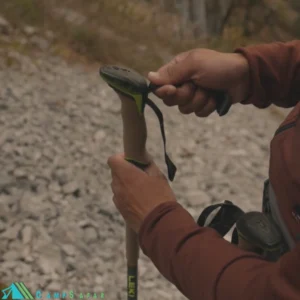 عصای کوهنوردی لکی LEKI مدل SHERPA کد 65220282 - باتوم کلیپسی آلمانی اورجینال