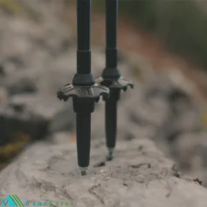 عصای کوهنوردی لکی LEKI مدل SHERPA کد 65220282 - باتوم کلیپسی آلمانی اورجینال