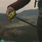 عصای کوهنوردی لکی LEKI مدل SHERPA کد 65220282 - باتوم کلیپسی آلمانی اورجینال