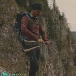 عصای کوهنوردی لکی LEKI مدل SHERPA کد 65220282 - باتوم کلیپسی آلمانی اورجینال