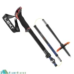 عصای کوهنوردی لکی LEKI مدل SHERPA FX CARBON - باتوم اسکی تاشو آلمانی اورجینال