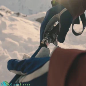 عصای کوهنوردی لکی LEKI مدل SHERPA FX CARBON - باتوم اسکی تاشو آلمانی اورجینال