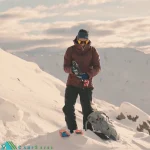 عصای کوهنوردی لکی LEKI مدل SHERPA FX CARBON - باتوم اسکی تاشو آلمانی اورجینال