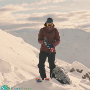 عصای کوهنوردی لکی LEKI مدل SHERPA FX CARBON - باتوم اسکی تاشو آلمانی اورجینال