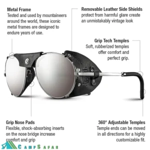 عینک کوهنوردی جولبو JULBO مدل CHAM لنز SPECTRON 4