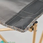صندلی کمپینگ کچوا QUECHUA مدل COMFORTABLE تاشو مسافرتی - فرانسوی