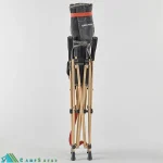 صندلی کمپینگ کچوا QUECHUA مدل COMFORTABLE تاشو مسافرتی - فرانسوی