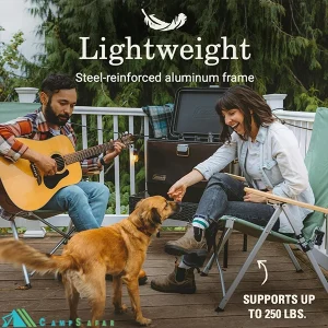 صندلی کمپینگ کلمن COLEMAN مدل LIVING COLLECTION SLING - آمریکایی