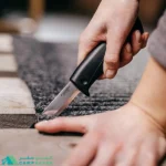 چاقو کمپینگ فیسکارس FISKARS مدل BUILDERS غلاف دار با چاقو تیز کن - فنلاندی