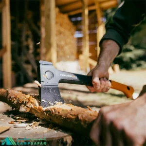 تبر کمپینگ فیسکارس FISKARS مدل X18 - اورجینال فنلاندی