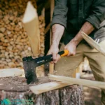 تبر کمپینگ فیسکارس FISKARS مدل X24 - اورجینال فنلاندی