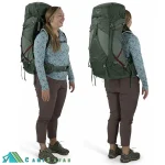 کوله پشتی کوهنوردی آسپری OSPREY مدل AURA AG LT 50 - آمریکایی زنانه