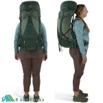 کوله پشتی کوهنوردی آسپری OSPREY مدل AURA AG LT 50 - آمریکایی زنانه