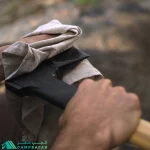 تبر کمپینگ فیسکارس FISKARS مدل NORDEN N7 - فنلاندی اورجینال دسته چوبی