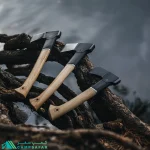 تبر کمپینگ فیسکارس FISKARS مدل NORDEN N7 - فنلاندی اورجینال دسته چوبی