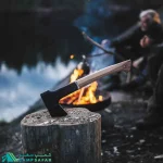 تبر کمپینگ فیسکارس FISKARS مدل NORDEN N10 - فنلاندی اورجینال دسته چوبی