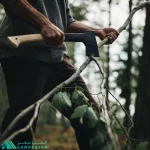 تبر کمپینگ فیسکارس FISKARS مدل NORDEN N10 - فنلاندی اورجینال دسته چوبی