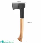 تبر کمپینگ فیسکارس FISKARS مدل NORDEN N10 - فنلاندی اورجینال دسته چوبی