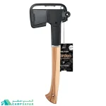 تبر کمپینگ فیسکارس FISKARS مدل NORDEN N10 - فنلاندی اورجینال دسته چوبی