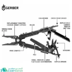 ابزار چند کاره گربر GERBER مدل MULTI-PLIER 600 BLADELESS - اورجینال آمریکایی