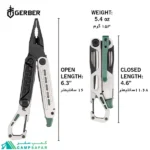 ابزار چند کاره گربر GERBER مدل STAKEOUT SPARK - اورجینال آمریکایی